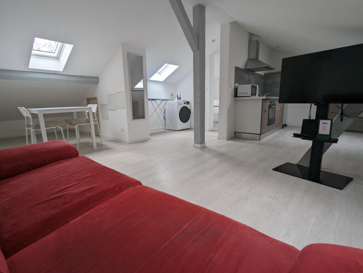 Le Thannois - Appartement 2 Chambres, Salon, Cuisine Equipee, Parking Et Wifi Gratuit Mulhouse Eksteriør bilde